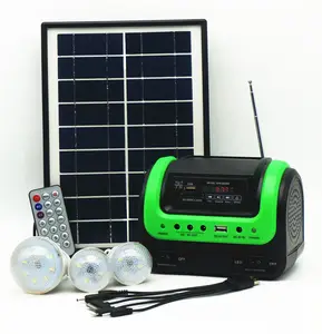 Alta potencia al aire libre portátil uso doméstico Camping Sistema eléctrico generador móvil estación solar portátil