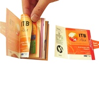 Billets de cinéma réalistes avec reliure parfaite sur carton pour les événements de remise de diplômes, Pâques, Noël, Nouvel An