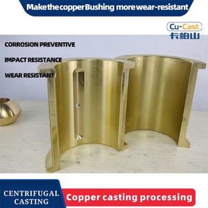 Accesorios mecánicos de hardware carcasas de cojinete de cobre resistentes al desgaste y a la corrosión - Product Image 2