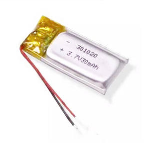 بطارية ليثيوم بوليمر قابلة لإعادة الشحن CE V 30mAh Lipo ISO9001/CE/دورات معتمدة - Product Image 4
