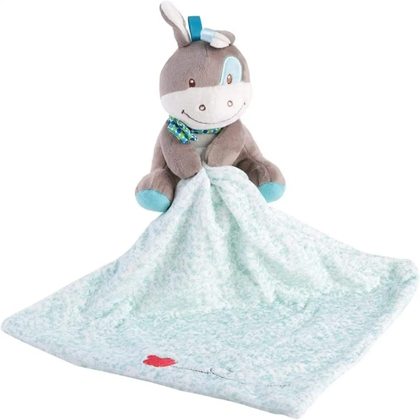 Yürümeye başlayan bebek konfor havlu yumuşak kare güvenlik battaniyesi peluş doldurulmuş karikatür hayvan konfor havlu yorgan kucaklama oyuncak önce yatak