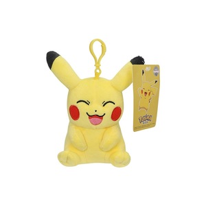 Porte-clés populaire de la série d'anime Pokémon, <span class=keywords><strong>Pikachu</strong></span>, Psyduck, Charmander, poupée en peluche Pokémon avec étiquette - Product Image 5
