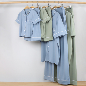 Custom High Quality Modal Soft Eco-friendly <strong>Family</strong> <strong>PJ</strong> Sets Short Sleeve <strong>Family</strong> Pajamas Classical <strong>Family</strong> <strong>Matching</strong> Pajamas - Product Image 2