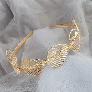 2021 summer new-arrival fashion hair jewelry hand-crafted pearl bride tiara sweet head band for women