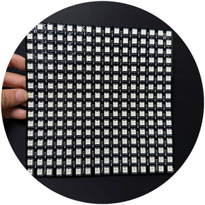 <span class=keywords><strong>8x8</strong></span> 16x16 7x31 layar lampu piksel fleksibel DC 5V RGB Ws2812b Maxtrix Panel fleksibel Pcb HITAM modul <span class=keywords><strong>Led</strong></span> untuk tanda lampu latar - Product Image 2