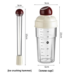 En gros, ensemble d'outils pour la préparation de thé au citron <span class=keywords><strong>maison</strong></span>, avec <span class=keywords><strong>shaker</strong></span> manuel robuste et résistant pour la préparation directe, idéal pour les stands de thé au lait. - Product Image 5
