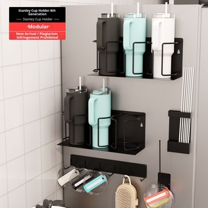 Soporte Magnético de Pared para Vasos de Doble Nivel, para Vasos Stanley de 40 oz, <span class=keywords><strong>Escurridor</strong></span> de Tazas de Cocina, Moderno y Sostenible - Product Image 4