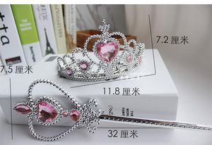 Fabricantes <span class=keywords><strong>de</strong></span> plástico niños congelados corona varita mágica princesa niñas <span class=keywords><strong>cumpleaños</strong></span> fiesta <span class=keywords><strong>pastel</strong></span> Decoración Artículos - Product Image 3