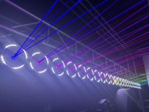 Luz Láser para DJ <span class=keywords><strong>de</strong></span> Bodas, Popular, RGB a Todo Color, DMX512, IP54, para Espectáculos y Fiestas - Product Image 6