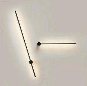 Indoor Iron LED Bedroom Long Strip <b>Wall</b> <b>Lamp</b> Sensor Control Modern Design Reading Bracket for Hotel Home Bedside Lighting - Product Image 6