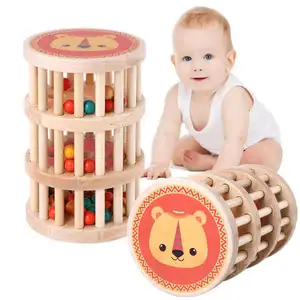 Bán Sỉ Đồ Chơi Bằng Gỗ Montessori Đồ Chơi Giáo Dục Sớm Khối Xếp Hình Tập Luyện Thính Giác Lực Nắm Bắt