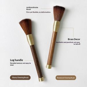 Wholesale LM Brand Modern Simplicity Coffee Cleaning <b>Brush</b> <b>Wooden</b> Handle Espresso Dusting Powder Cafe Tool Accessories - Product Image 6