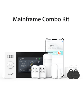 PGST Tuya akıllı kablosuz ev güvenlik <span class=keywords><strong>Alarm</strong></span> sistemi dayanıklı ABS malzeme WIFI <span class=keywords><strong>GSM</strong></span> GPRS <span class=keywords><strong>Alarm</strong></span> - Product Image 5