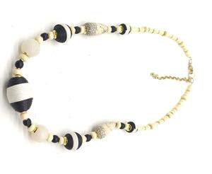 2020, tendencias de joyería, cuentas de madera y resina, cadena Artificial, collar de cuentas, cadena, collar, accesorios de joyería de la India. - Product Image 5