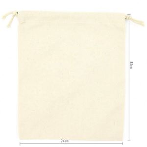Pochette en toile de coton pliable personnalisée YOUQU avec logo, sacs à cordon anti-poussière, écologiques et recyclables - Product Image 4