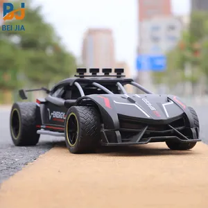 2021光喷雾赛车高速遥控汽车玩具1:16 2.4千兆赫遥控汽车15千米/小时