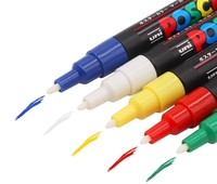 Outils d'apiculture, stylo de marquage manuel en plastique pour reine des abeilles, nouveau, avec sept couleurs vives