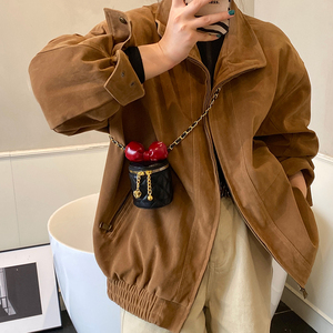 Nuova Borsa a Tracolla da Ragazza di Design 2026 in Colori Pastello con Pelle PU <span class=keywords><strong>e</strong></span> Design con Catena a Fiocco - Product Image 3