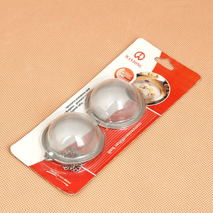Stainless Steel Tea Strainer With Chain For Brewing Tea And Spices Polished Finish First Class Quality Yongkang Origin - Product Image 3