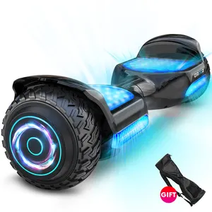 Gyroor off road 6.5 "hai bánh xe G11 tự cân bằng Hover Board hoverboards với đèn flash LED ánh sáng cho trẻ em người lớn