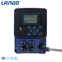 Bomba Dosificadora de Diafragma Electromagnética LANGO ED-M33FF con Pantalla Digital Compatible con PLC, Control Analógico de 4-20mA y Calibración de Flujo