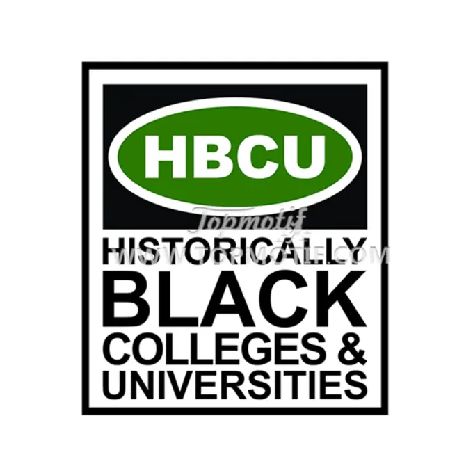 HBCU Historically Black Colleges & Universities Heat Transfer Printing Sticker Applique For T-shirt Hoodie Bags Pillows Umbrella