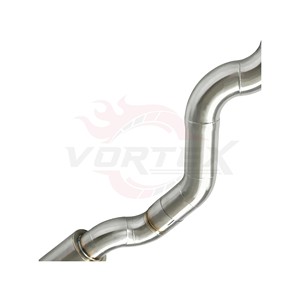 Tuyau d'échappement intermédiaire Vortex SS304 compatible avec BMW 135i E82 E88 3.0T Performance Racing - Product Image 3