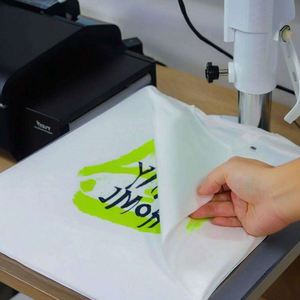 Película de Transferencia de Calor DTF de Alta Temperatura de 60 cm x 30 cm para Impresora de Mascotas, para Ropa, Telas, Zapatos, Embalaje, Textiles, Lavable - Product Image 6