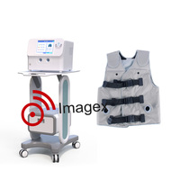 Équipement de rééducation médicale Gilet HFCWO Système de dégagement des voies respiratoires pour l'élimination assistée de la toux Expectoration Physiothérapie