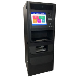 Impression de documents <span class=keywords><strong>QR</strong></span> code A4 scanner Kiosque machine impression de factures à matrice de points paiement en libre service Kiosque avec <span class=keywords><strong>lecteur</strong></span> de carte bancaire - Product Image 4