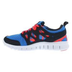 รองเท้าวิ่ง Nike Free Run 2สาวรองเท้าวิ่งโทนสีดำ/น้ำเงิน/แดง-100% ของแท้ - Product Image 4