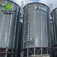 Silos de stockage de céréales intelligents pour la gestion automatisée des stocks et la manutention efficace des charges en vrac