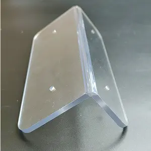 Facilmente processado dobrar policarbonato plexiglás engenharia PC plástico folha para a máquina parte