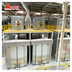 Ligne de production de <span class=keywords><strong>peinture</strong></span> robotisée automatique BZB Rail Trolley pour carrosseries de trains et de véhicules lourds, pulvérisation continue - Product Image 6