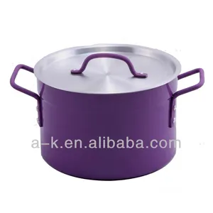 7pcs सूप कुकर सस्ते तांबा गुलाबी cookware बर्तन रसोई के बर्तन सेट खाना पकाने