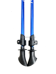 Bâtons de randonnée légers en aluminium, plusieurs couleurs disponibles, poignée ergonomique pour la marche quotidienne sur sentier - Product Image 5