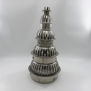 Secchio <span class=keywords><strong>per</strong></span> la pioggia in acciaio inossidabile 304 e scarico a pavimento 4 pollici 110 PVC 75 tubo 6 pollici 3 <span class=keywords><strong>scarichi</strong></span> antibloccaggio <span class=keywords><strong>per</strong></span> terrazza sul tetto - Product Image 5