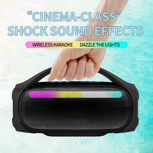 Portable <b>Speaker</b> 60W RGB Light Powerful Bass Outdoor Wireless <b>Speaker</b> - Product Image 3