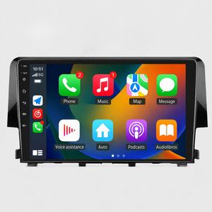 Autoradio 2 DIN 9 pouces pour Honda Civic 2016 avec Apple CarPlay, Android Auto, GPS, caméra AHD, <span class=keywords><strong>HiFi</strong></span>, RDS - Product Image 1