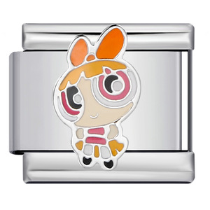 Pulsera Modular de Cadena y Eslabones DIY de <span class=keywords><strong>Spiderman</strong></span> de Dibujos Animados, Italia, Animal Snoopy, Acero Inoxidable, Chicas Superpoderosas - Product Image 4