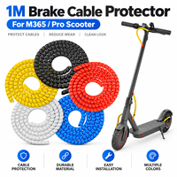 Protecteur de câble de frein pour trottinette électrique 1M, enveloppe spirale pour organisateur de câbles moteur M365 Pro, accessoires de protection