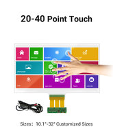 Film tactile industriel étanche de 15 pouces Film interactif Usb Capacitif Multi Touch Film Transparent Nano Soft Touch Film