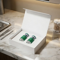 Boîtes en papier épais de luxe personnalisées pour flacons de peptides de 3 ml, 5 ml, 10 ml, emballage de flacons de recharge