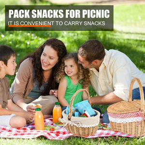 Keranjang Rotan Anyaman Tangan dengan Lapisan Digunakan untuk Menyimpan Buah Keranjang Piknik. - Product Image 6