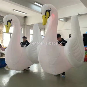 Costume de cygne <span class=keywords><strong>gonflable</strong></span> Flamingo <span class=keywords><strong>gonflable</strong></span> Jenor Parade pour la performance - Product Image 2