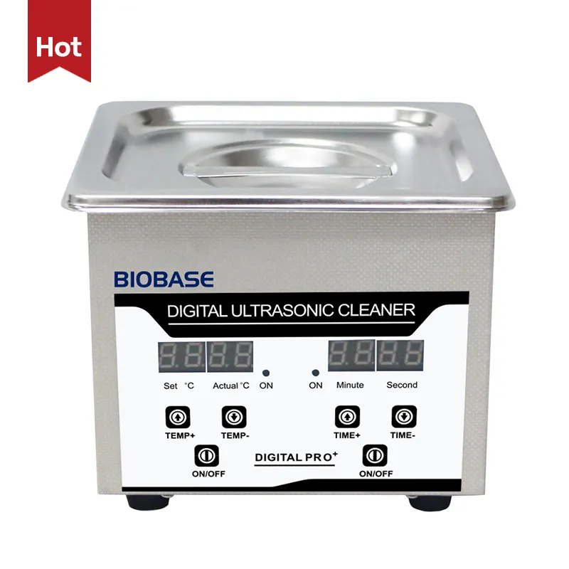 BIOBASE China Single Frequency Digital Ultrasonic Cleaner UC-80A 1.3L 40Khz Ultrasonic Cleaner For Lab