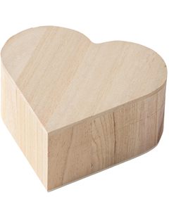 Boîte <span class=keywords><strong>en</strong></span> <span class=keywords><strong>bois</strong></span> naturel <span class=keywords><strong>en</strong></span> forme de cœur avec couvercle <span class=keywords><strong>à</strong></span> charnières, boîte <span class=keywords><strong>à</strong></span> <span class=keywords><strong>bijoux</strong></span> <span class=keywords><strong>en</strong></span> <span class=keywords><strong>bois</strong></span> vierge <span class=keywords><strong>en</strong></span> forme de cœur pour cadeau de demande <span class=keywords><strong>en</strong></span> mariage, emballage artisanal DIY - Product Image 2
