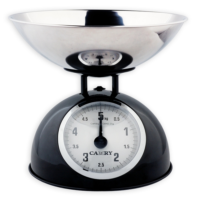 Low Price Metal Housing Dial Spring Balance Mechanical Kitchen Weighing Food Scales Spring Scale Weighs with Bowl 5kg 4kg 20g