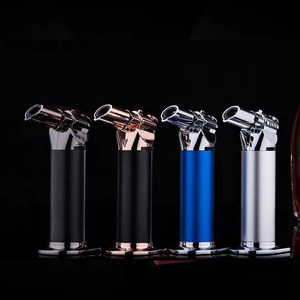 Encendedor de Gas Recargable Jet Advantage de Yiwu JUJI, Encendedor de Llama Grande para Fumar y Hacer Barbacoas, Diseño Retro - Product Image 6