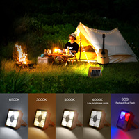 Portable extérieur lampe à LED USB énergie solaire Rechargeable projecteur ABS corps étanche IP66 téléphone portable urgences ROHS